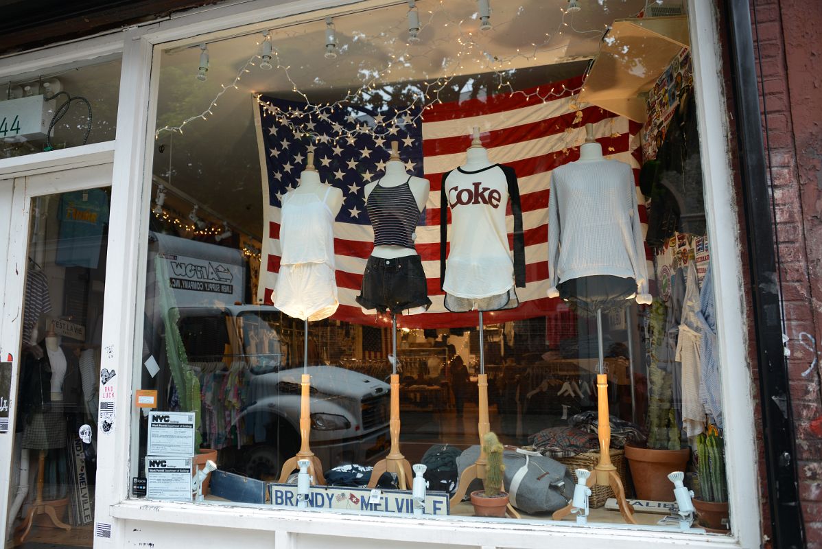 12 Shop Window For Brandy Melville Women-s Clothing At 44 Prince St In Nolita New York City